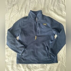 LL Bean Mens Windproof Fleece Quarter Zip - S